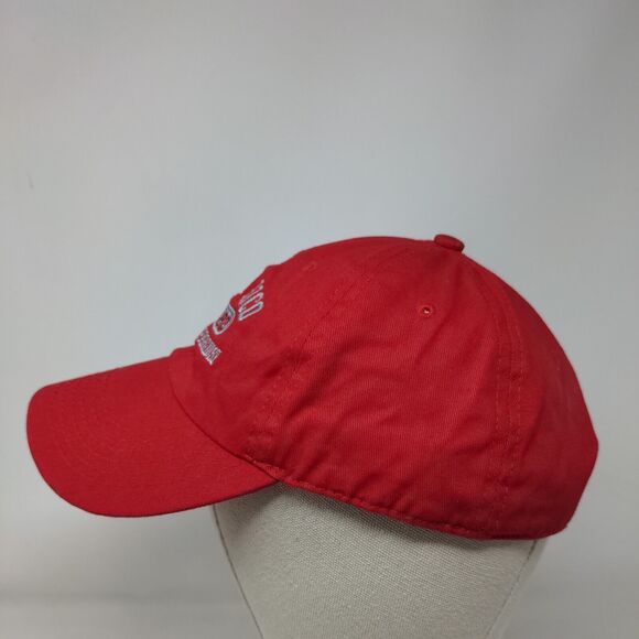 Puerto Rico Caribbean Paradise Slideback Hat Red One Size Embroidered - Picture 3 of 8
